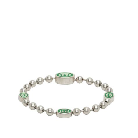 gucci boule chain bracelet|Gucci Interlocking Boule Chain Bracelet, YBA701609001.